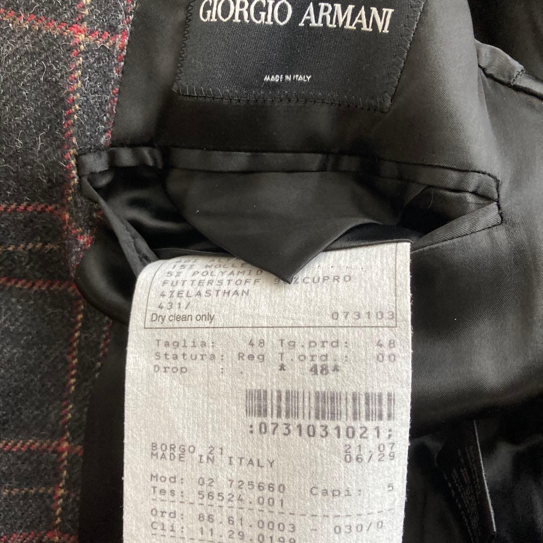 [美品] GIORGIO ARMANI BORGO 21 テーラードジャケット