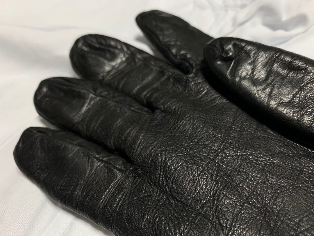 Sermoneta gloves 革手袋 レザーグローブ カシミヤ イタリア製