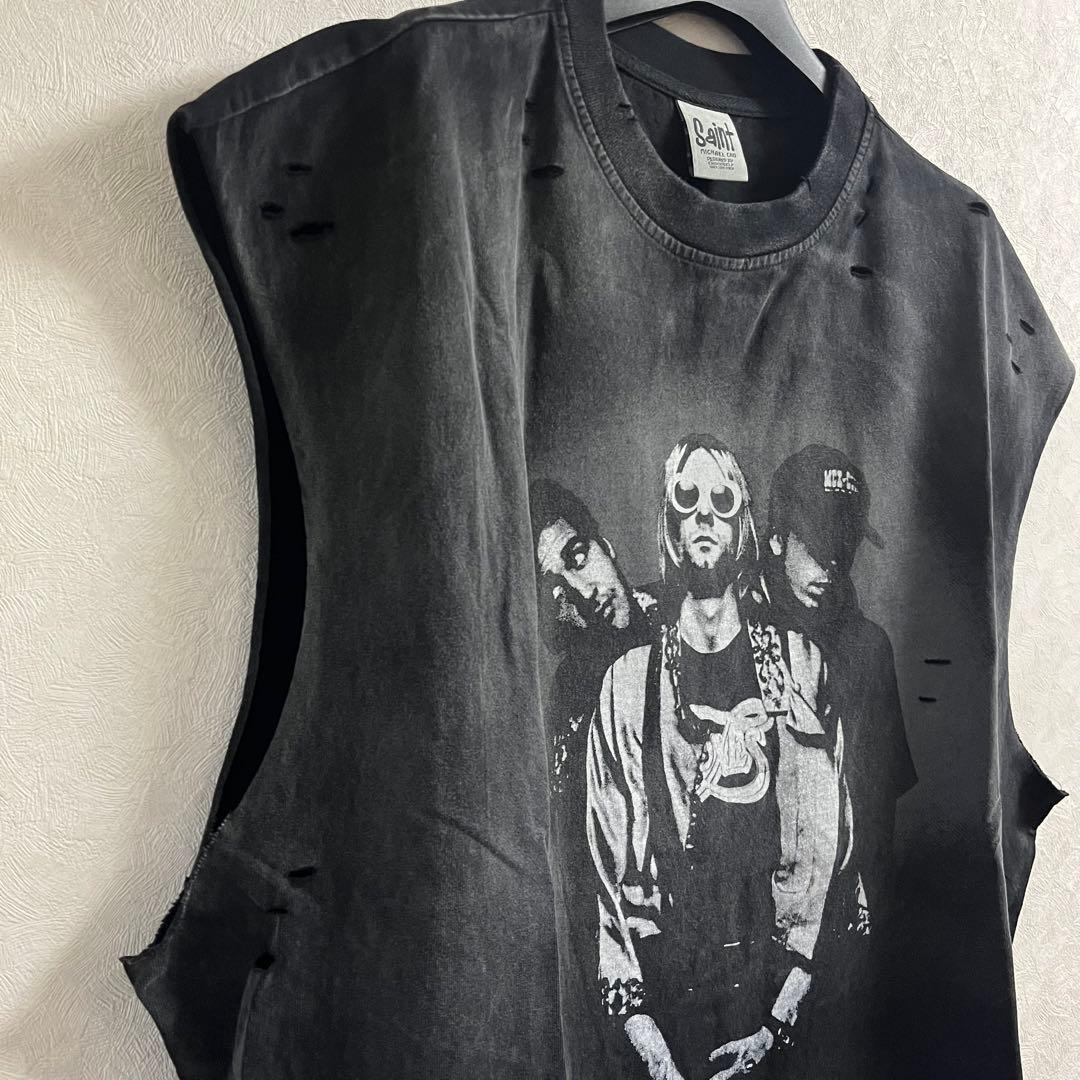 一点のみ！ NIRVANA ヴィンテージT タンクトップ ビンテージ加工