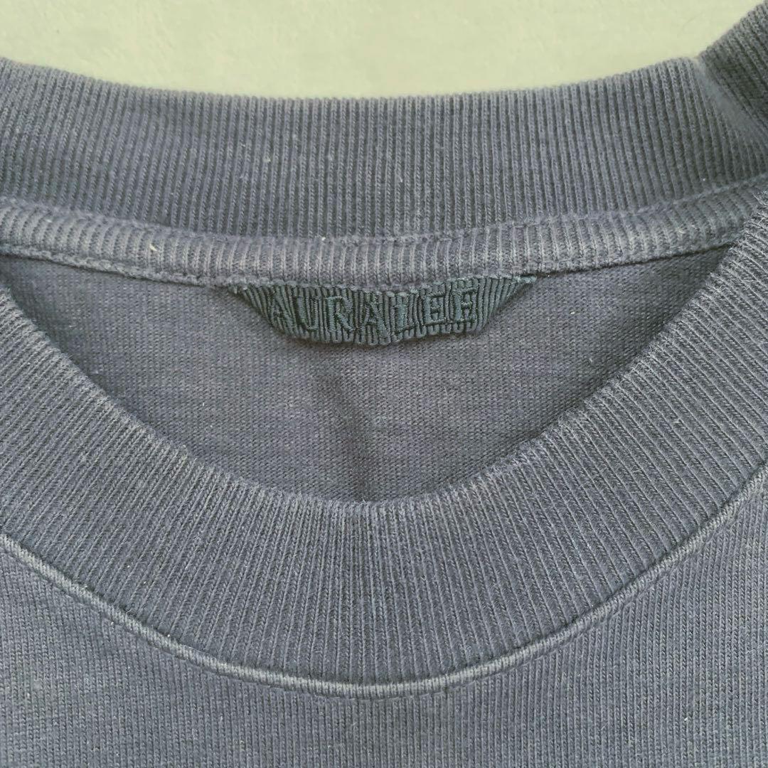 boku 　オーラリー　AURALEE Tシャツ 黒　スタンドアップ