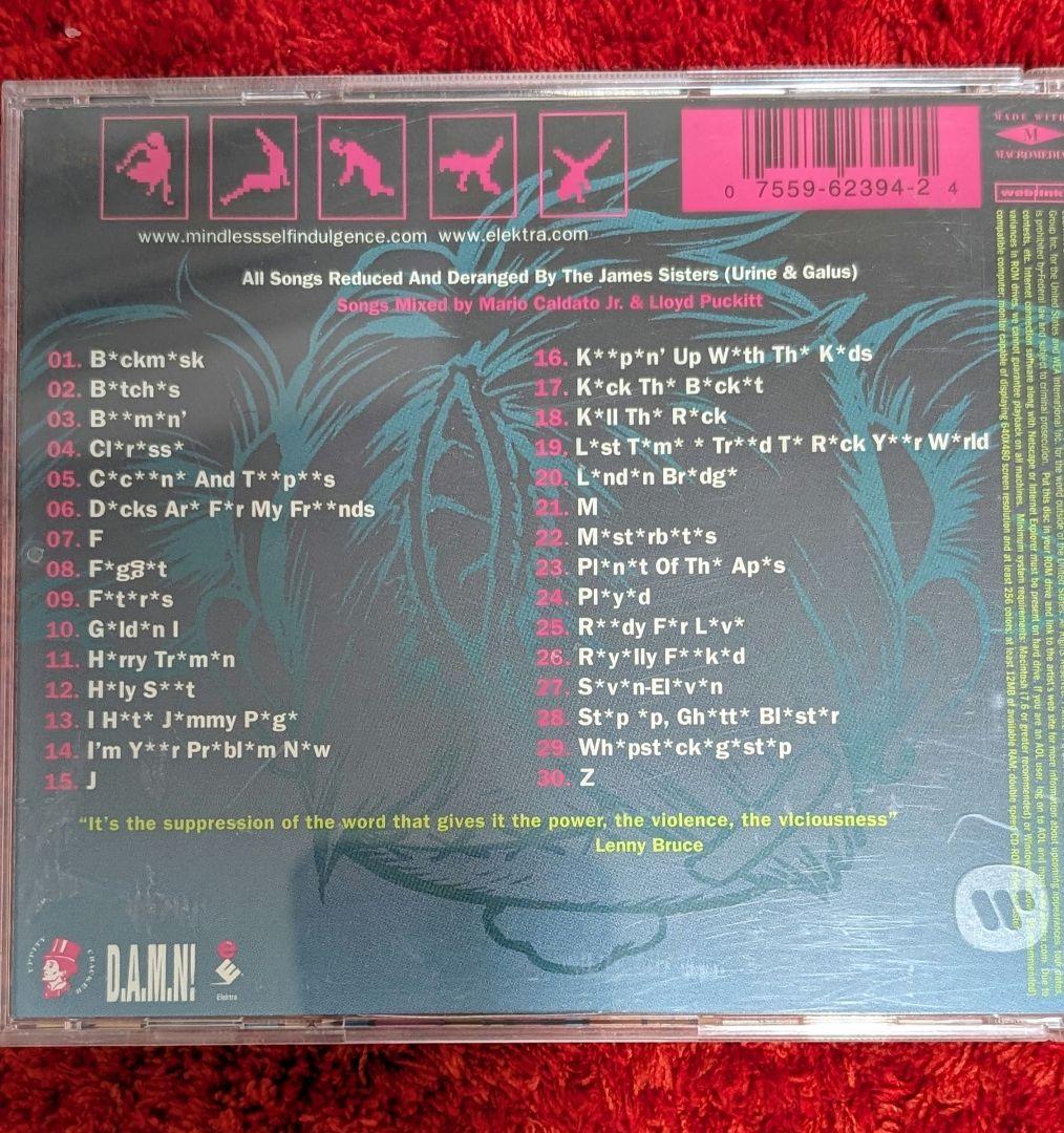 Mindless Self Indulgence 2nd　輸入盤