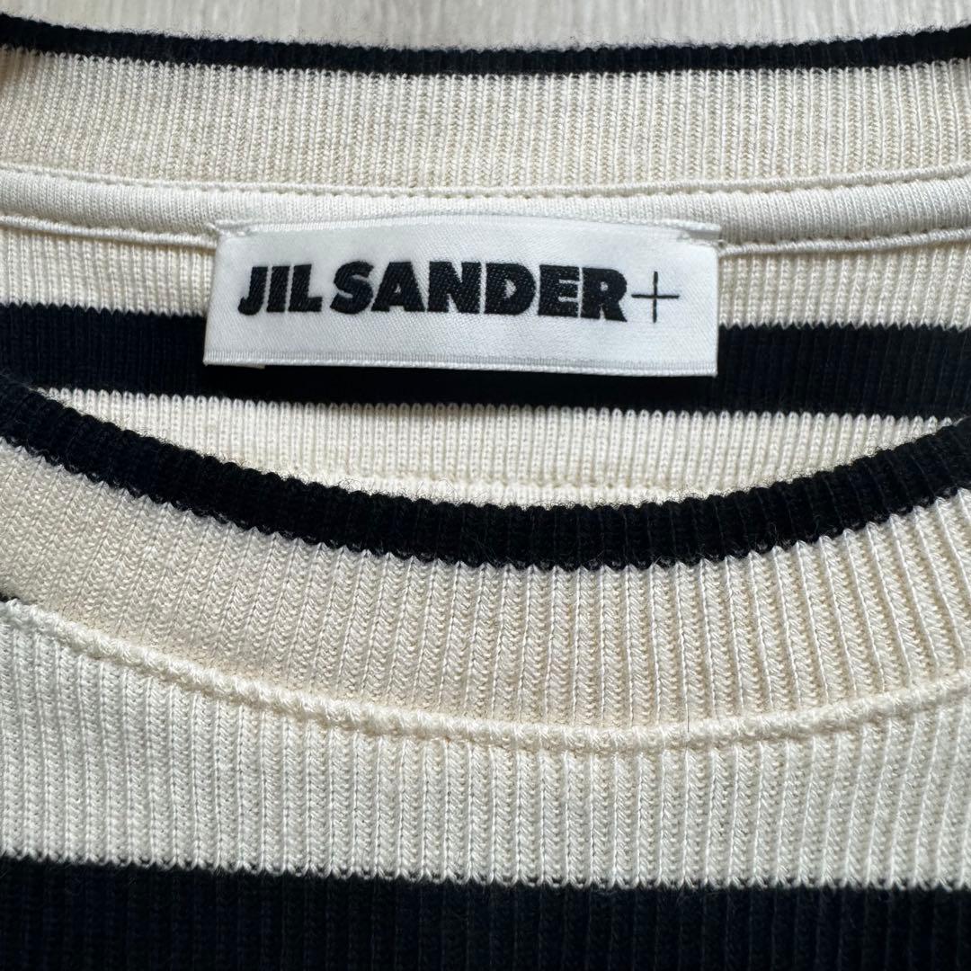 ◎値下げ❗️ジルサンダークルーネックTシャツ JIL SANDER ボーダー　M