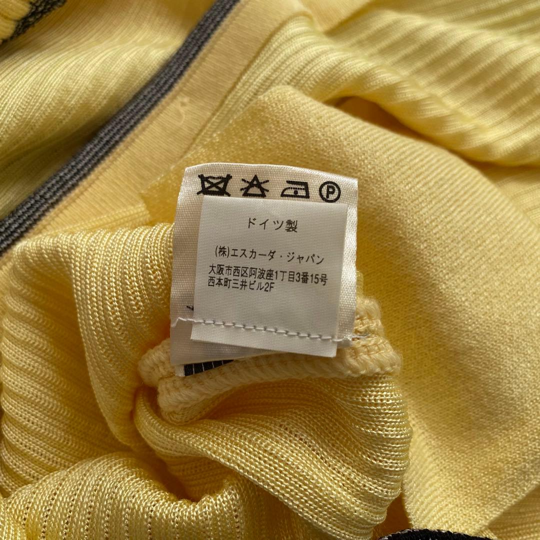 美品 ESCADA エスカーダ アンサンブル ニット カーディガン 38
