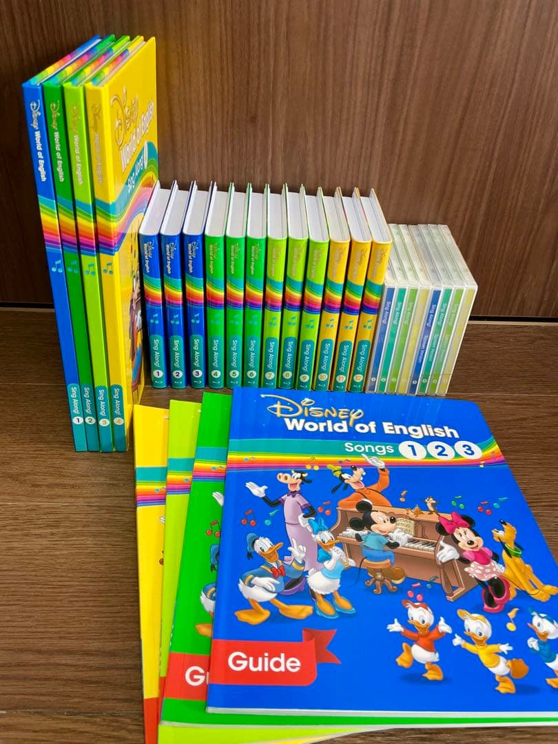 【美品】DWE シングアロング ディズニー 英語　singalong CD 絵本