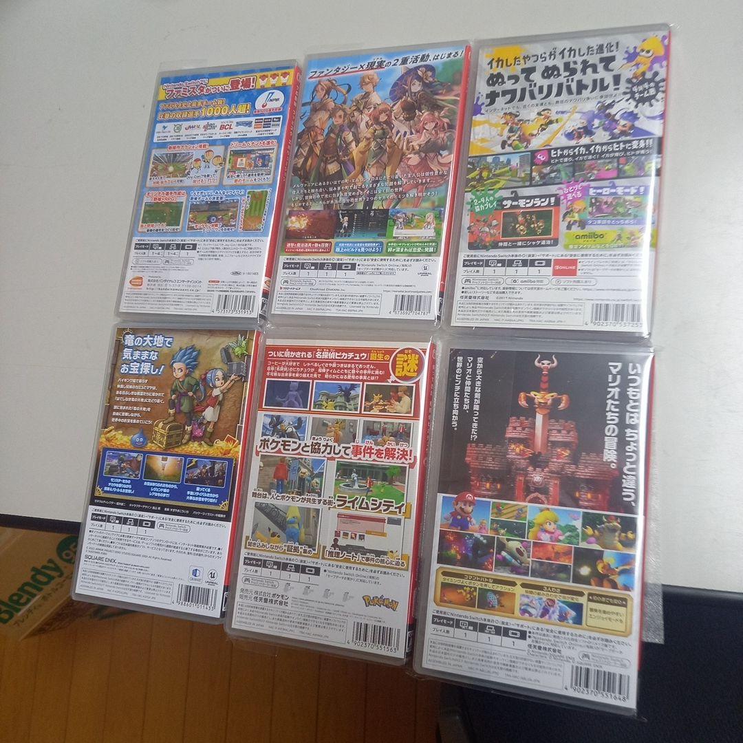 Switch　ソフト6本セット①