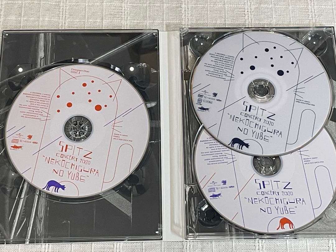 スピッツ/コンサート 2020\"\"猫ちぐらの夕べ\"\"〈初回限定盤〉CD＋DVD