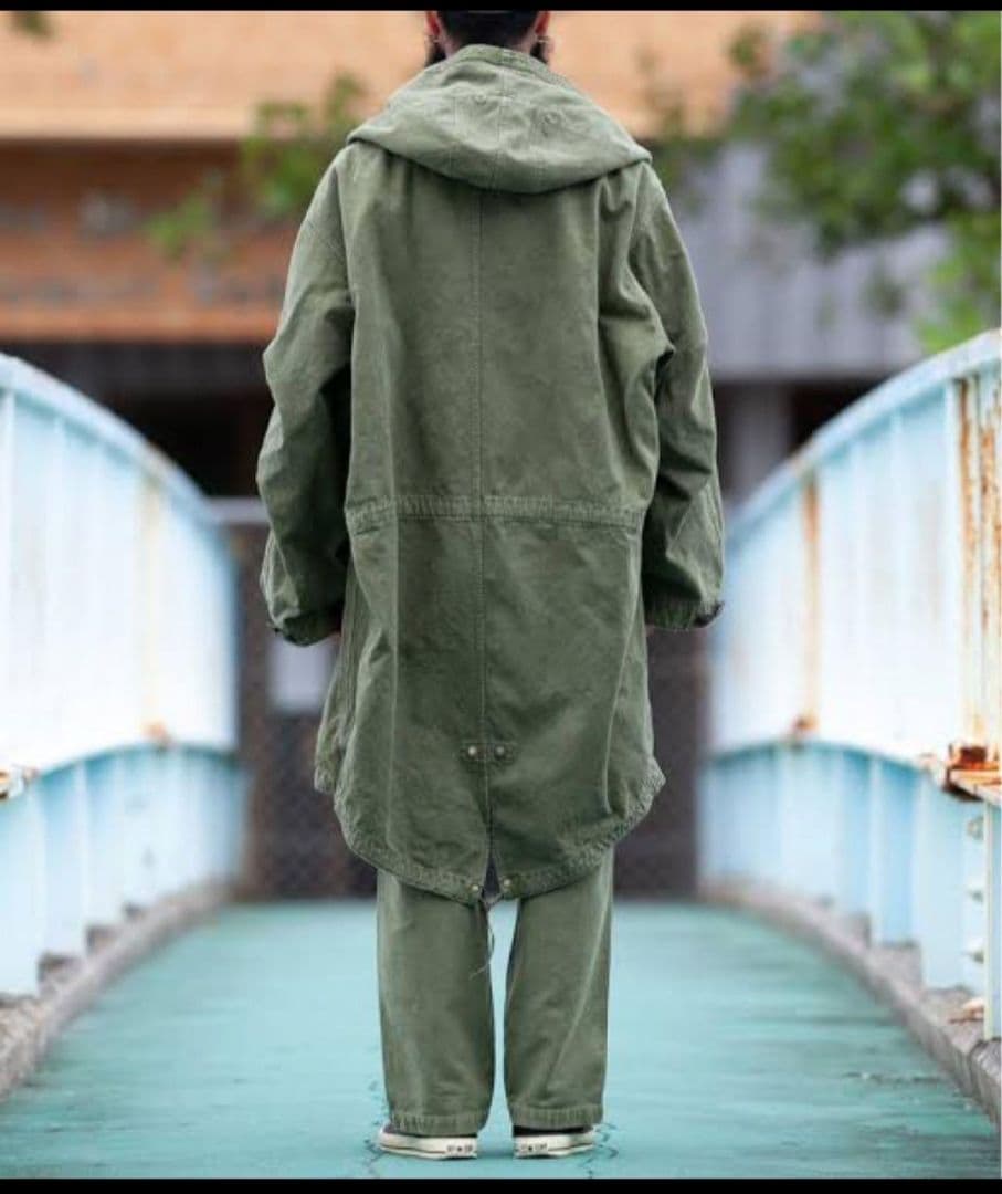 kzkHERILヘリルDuck 1951 PARKA Olive Drab
