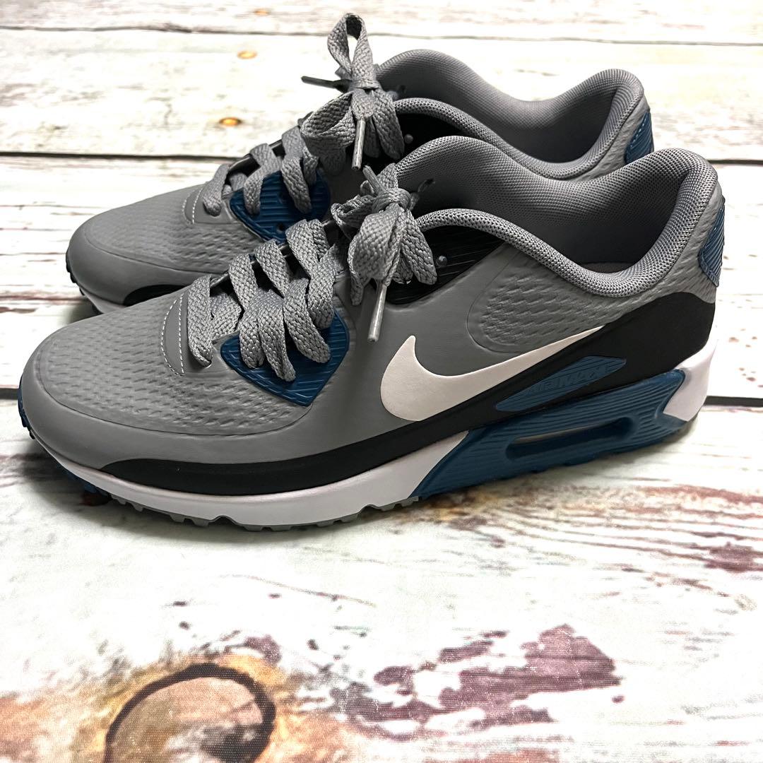 【美品】NIKE GOLF ナイキAIR MAX 90G ゴルフシューズ24㎝
