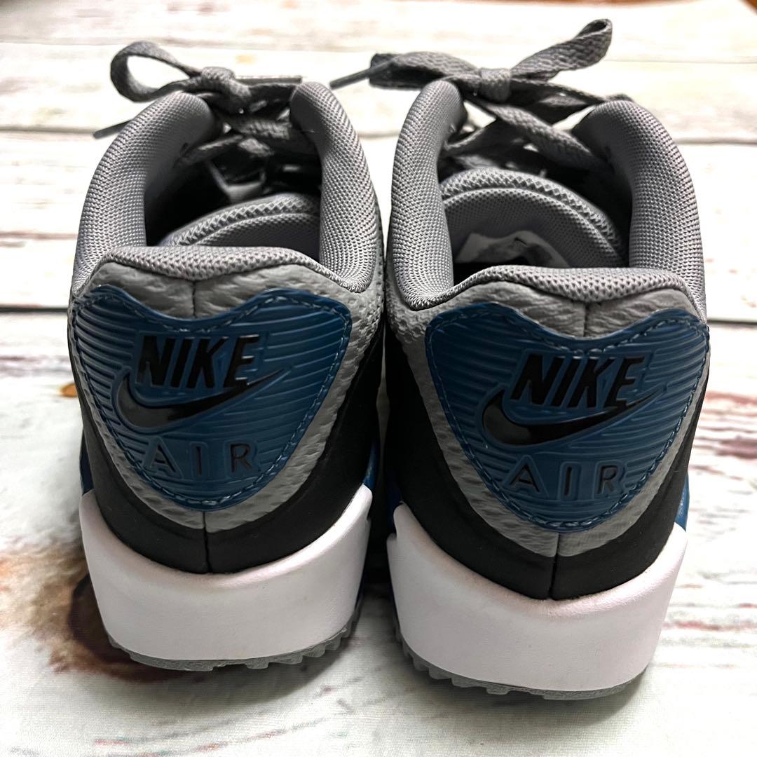 【美品】NIKE GOLF ナイキAIR MAX 90G ゴルフシューズ24㎝