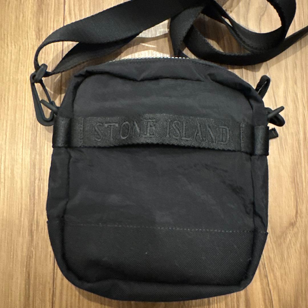 STONE  ブラックショルダーバッグ