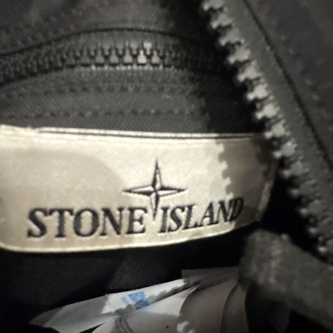 STONE  ブラックショルダーバッグ