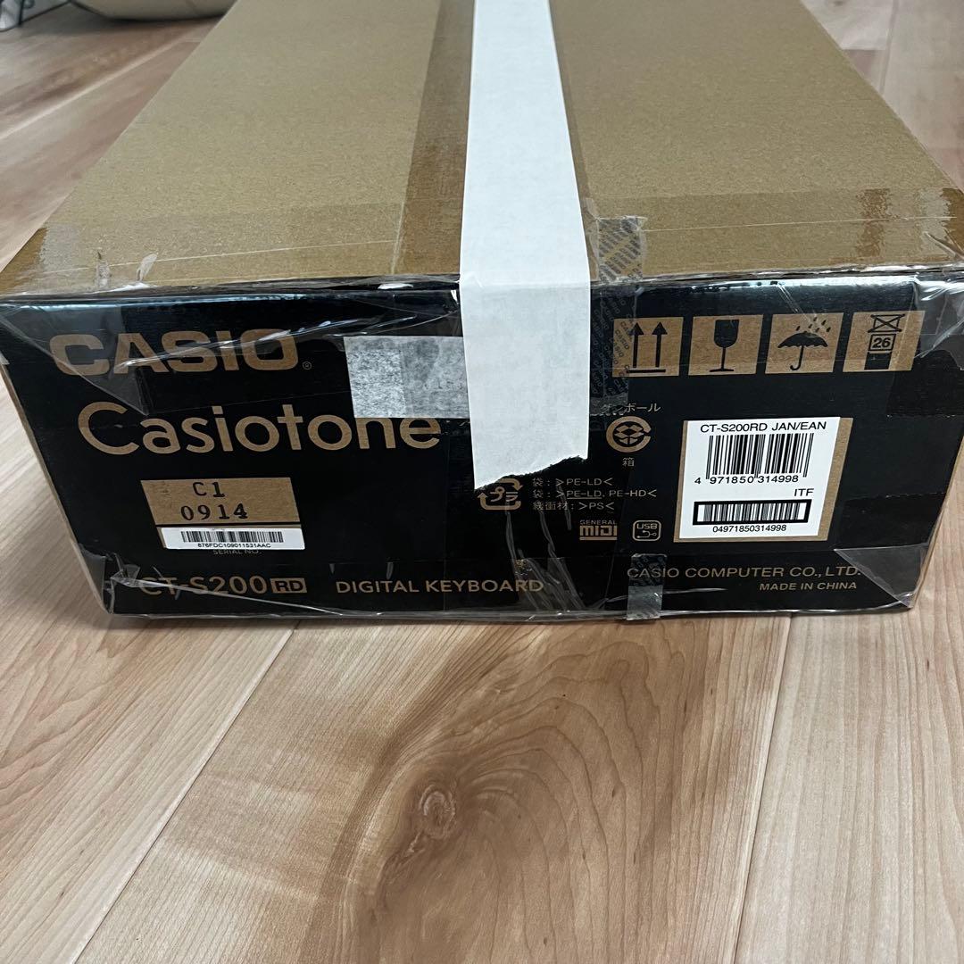 CASIO CT-S200RD レッド 61鍵 カシオトーン 新品未開封