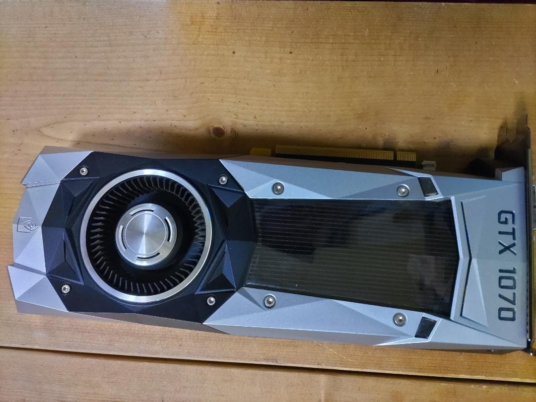 GTX 1070 GeForce グラフィックボード 動作確認済み不具合多少あり