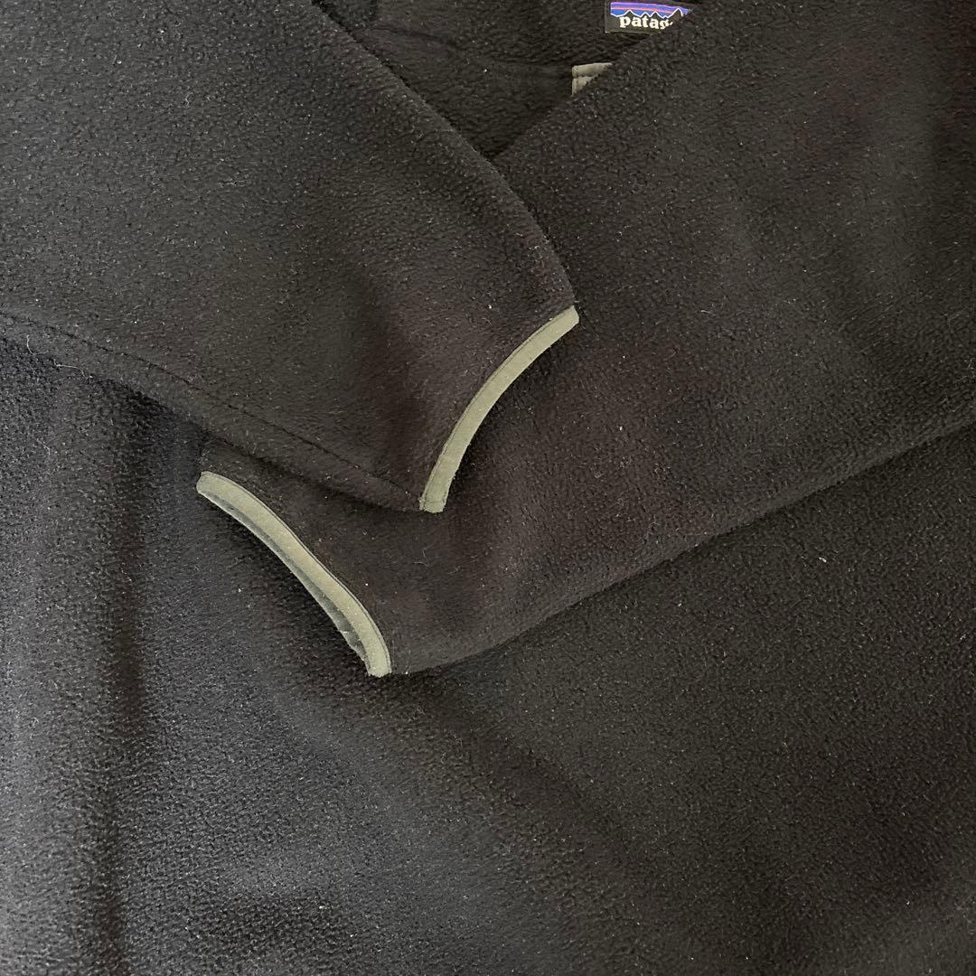 Patagonia シンチラスナップT ブラック　ライトウェイト