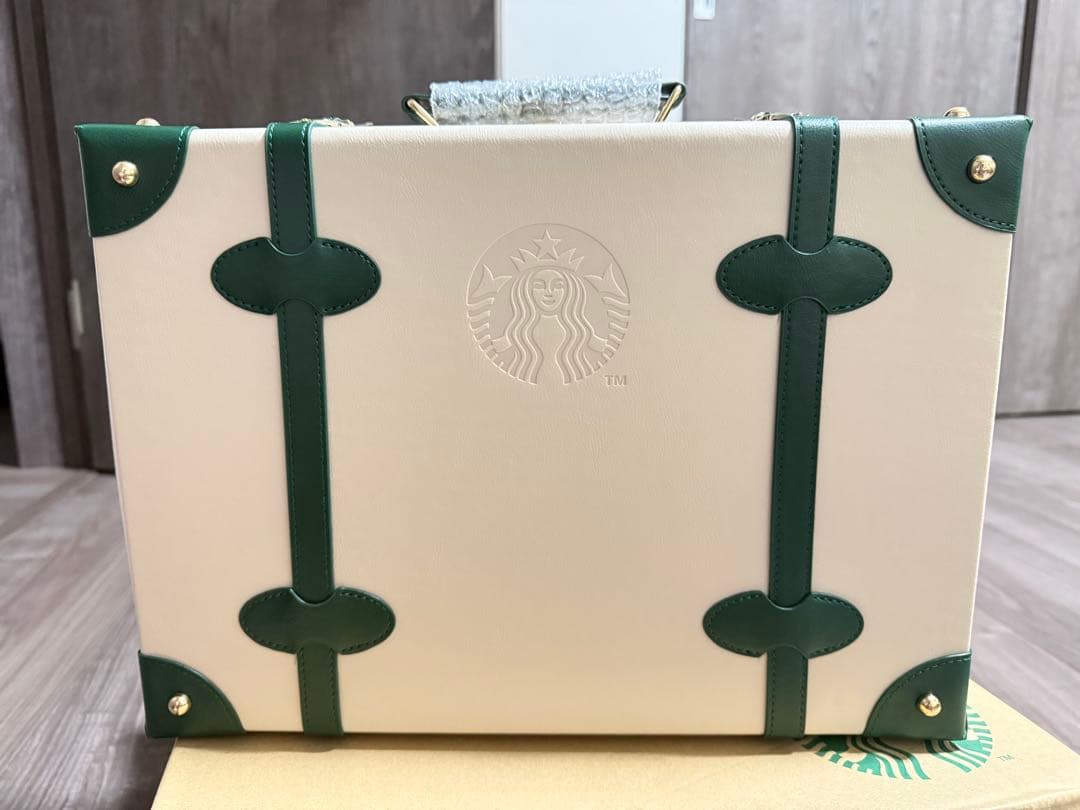 「りくみん」スターバックス トランクバッグ（マルチケース）
