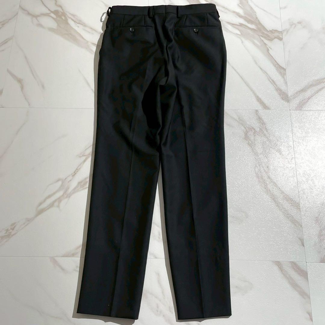 【極美品✨】パーソンズ スーツ セットアップ 黒　無地 喪服 A4