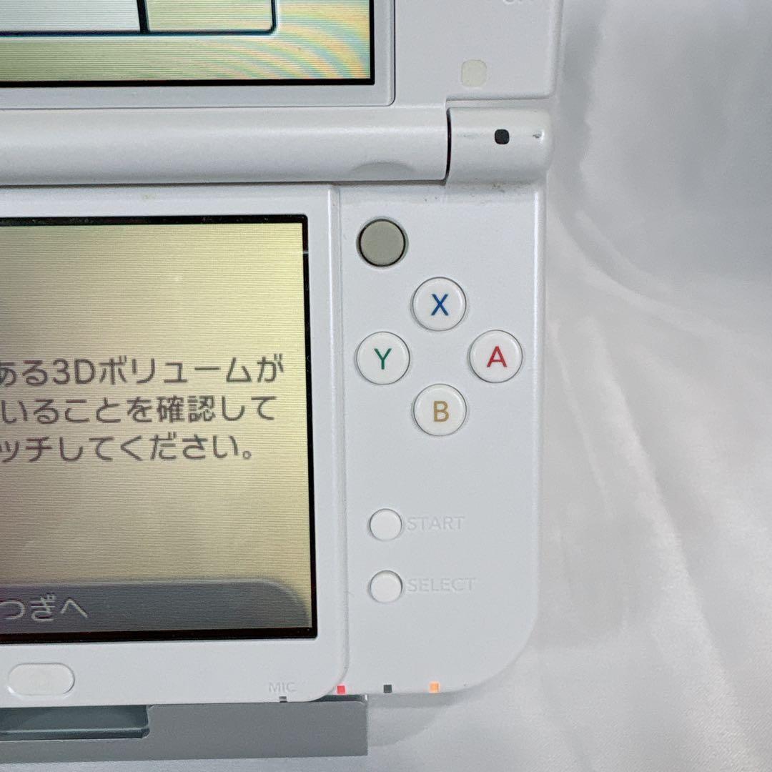 Newニンテンドー3DSLL パールホワイト　充電器付