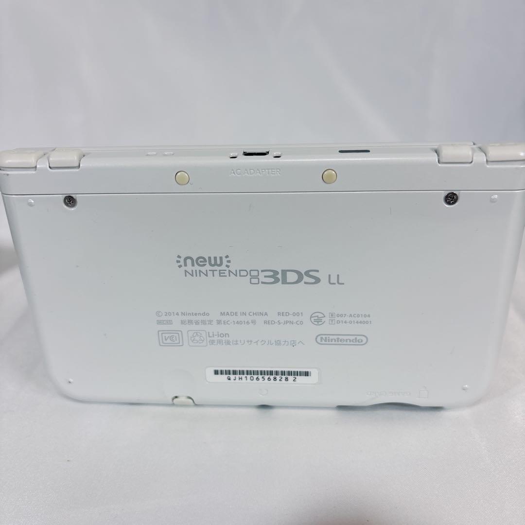 Newニンテンドー3DSLL パールホワイト　充電器付