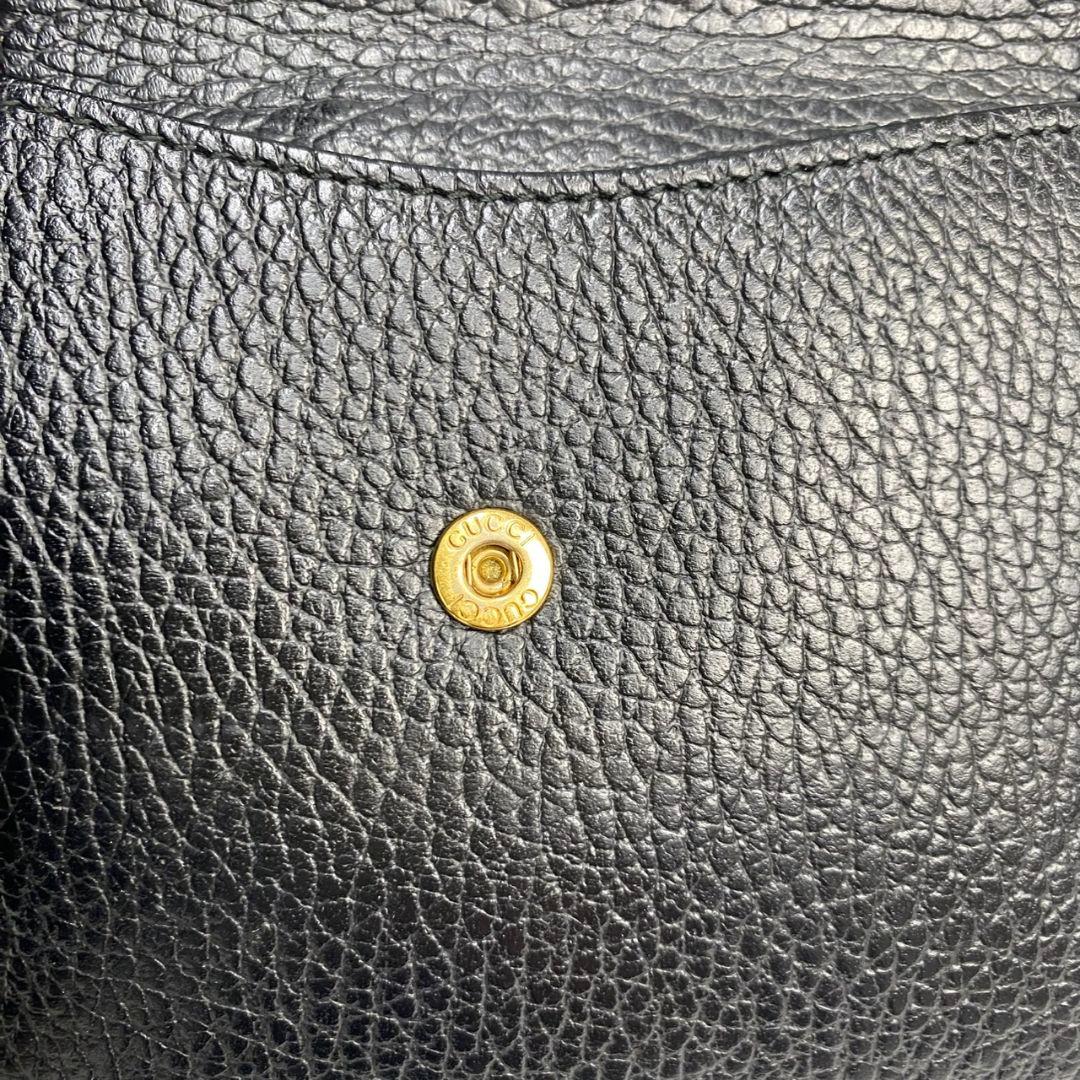 人気✨️美品✨️GUCCI マーモント フラップ 二つ折り財布