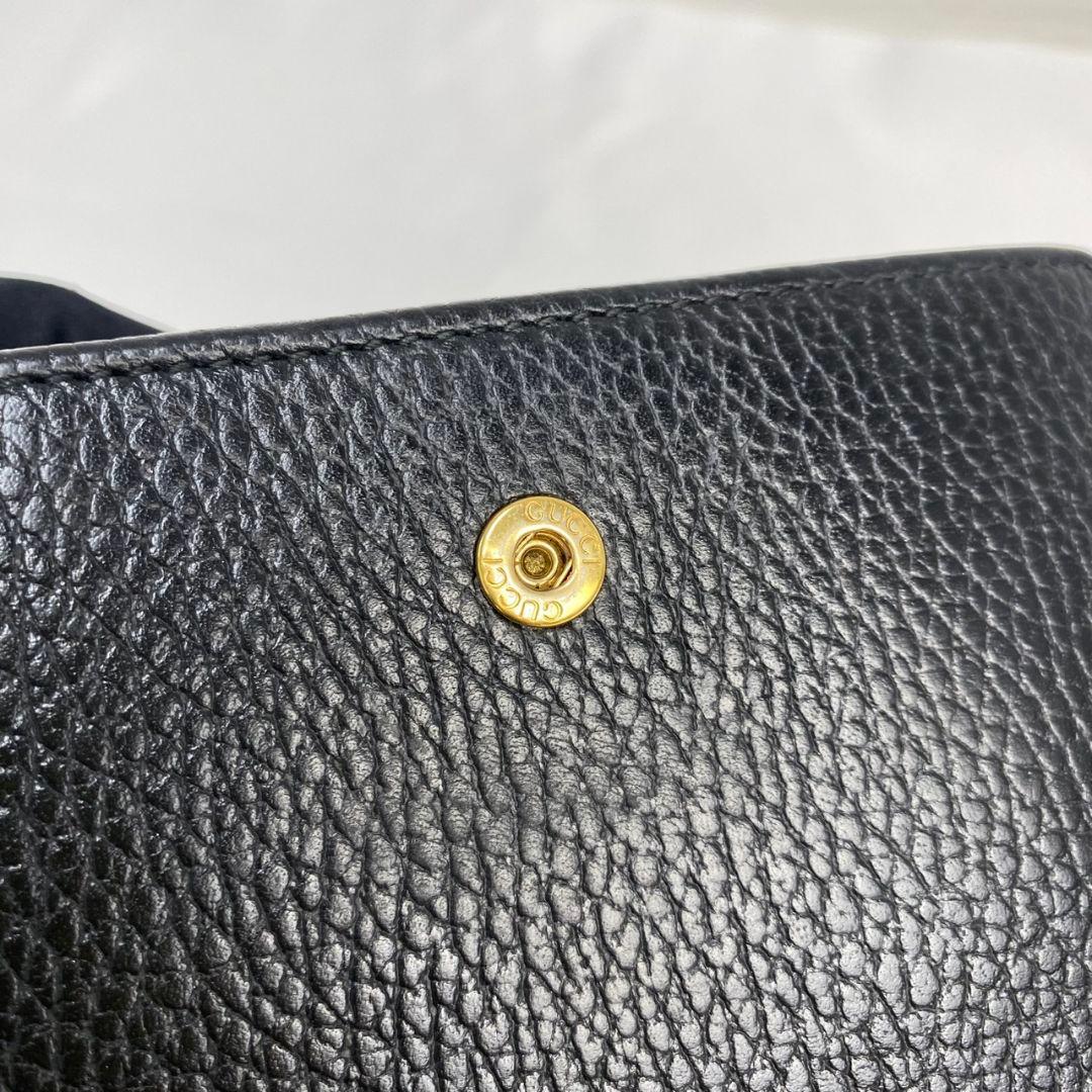 人気✨️美品✨️GUCCI マーモント フラップ 二つ折り財布