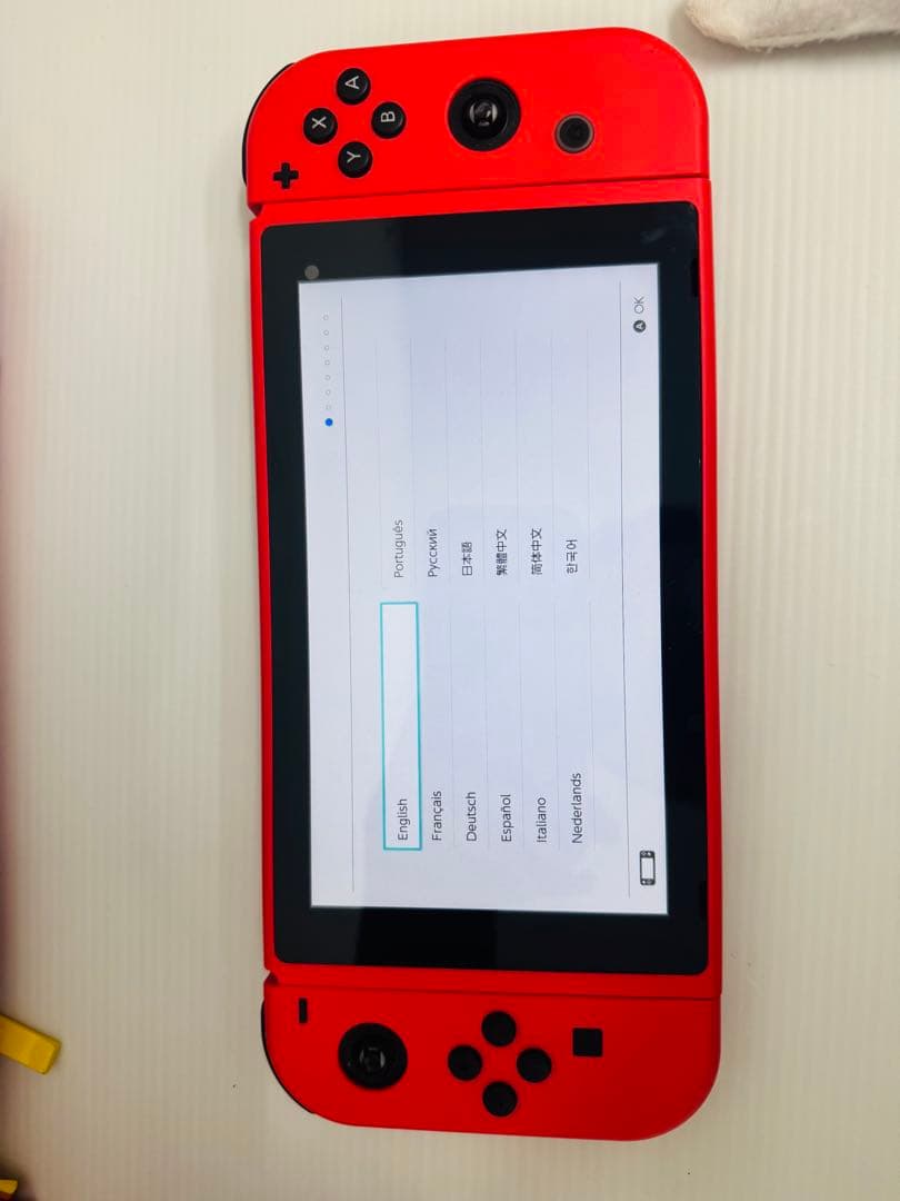 Nintendo Switchマリオレッド×ブルーセット限定モデル 動作確認済み