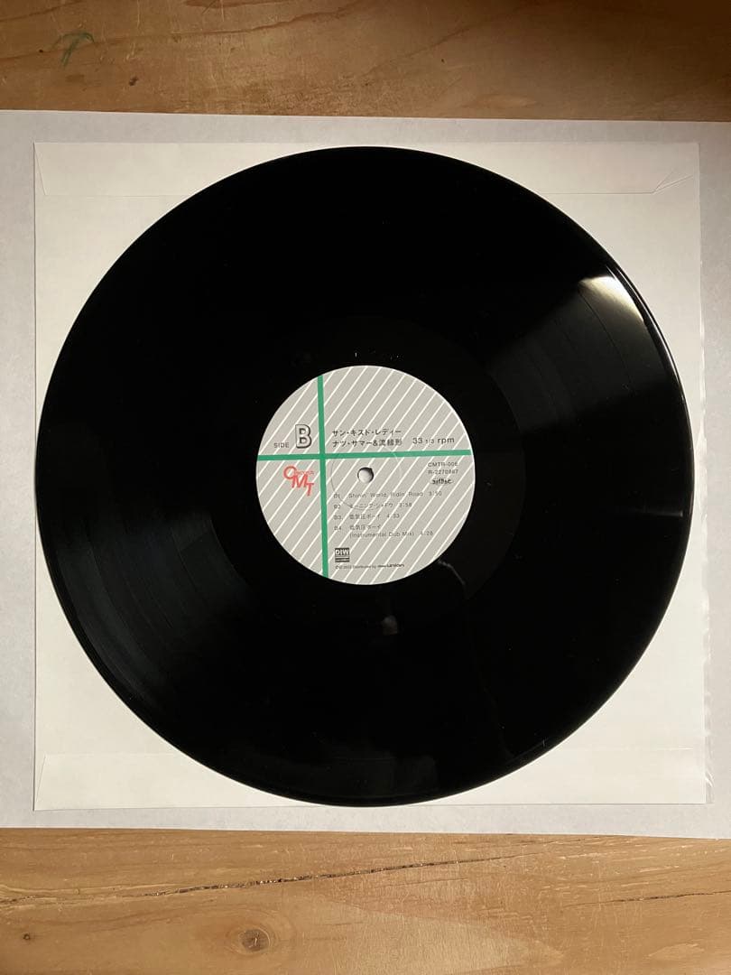 サン・キスド・レディー　ナツ・サマー と流線形　レコード　美品