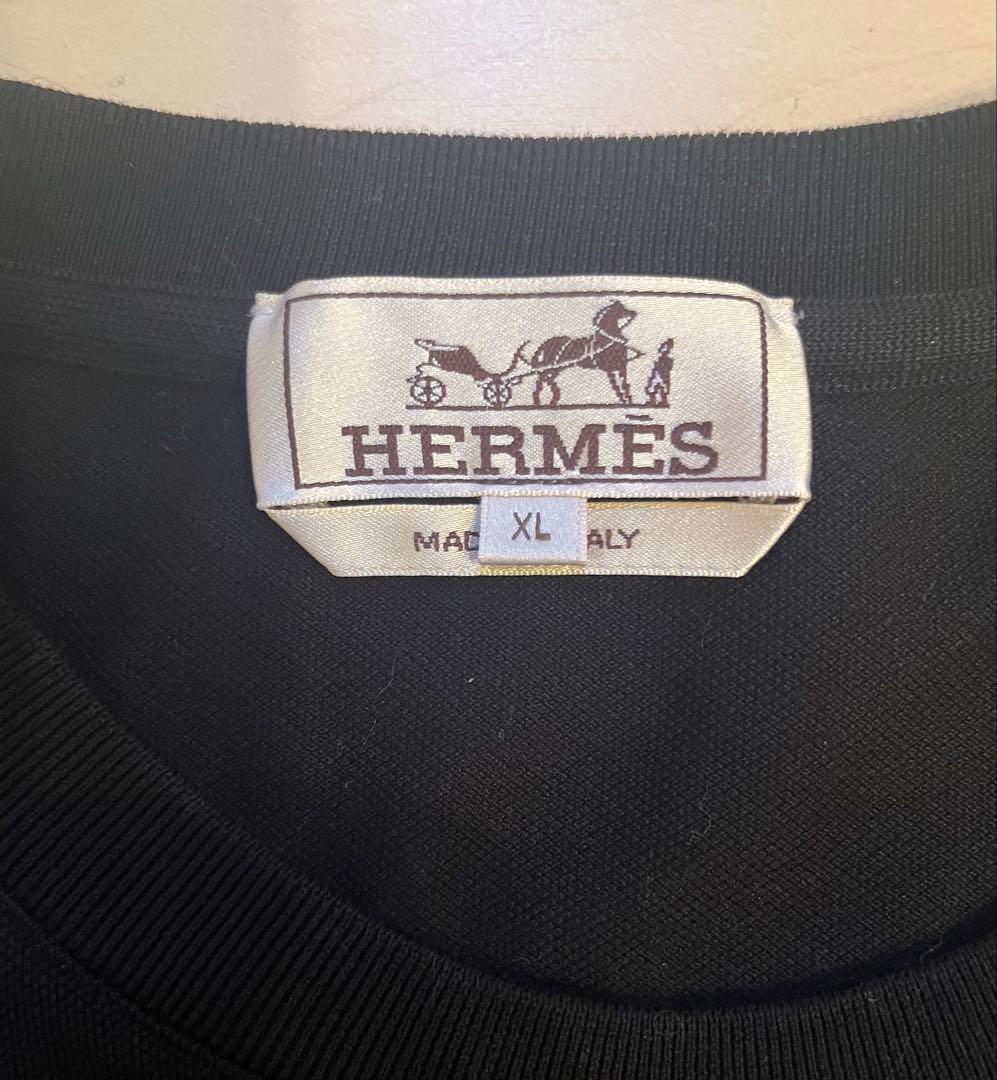 【新品未使用】HERMES 鹿の子Tシャツ