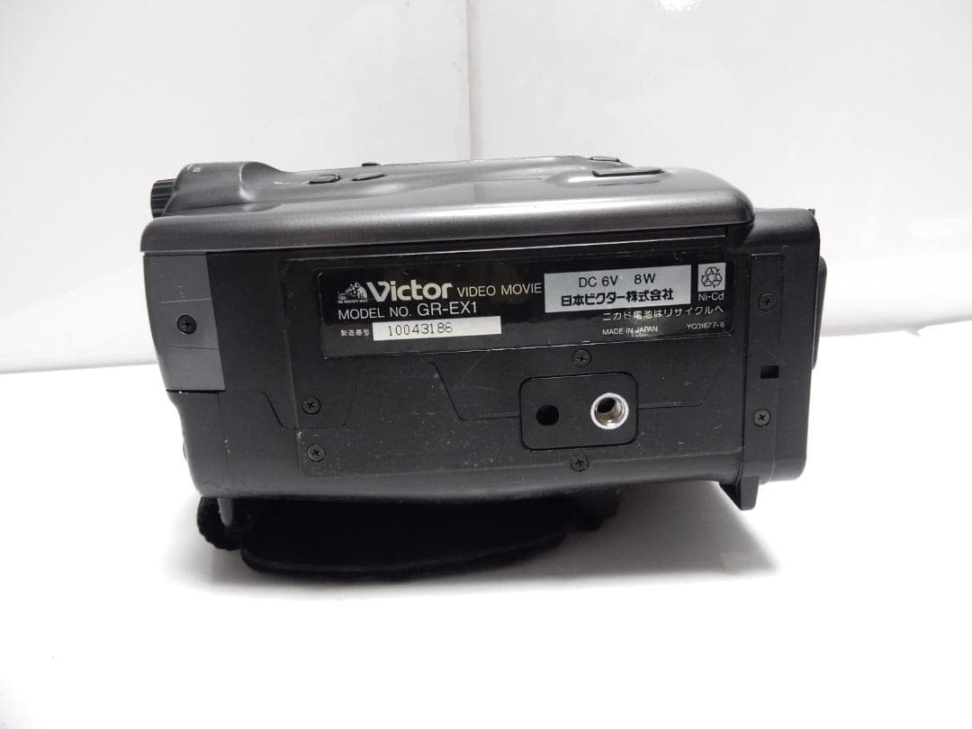 動作品　希少　ビクターVictor　GR-EX1　VHS-C撮影再生ダビングOK