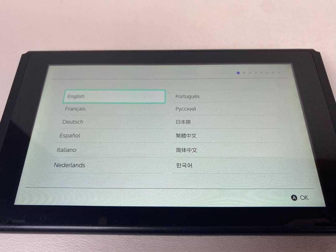 Nintendo Switch 2018年製　本体のみ
