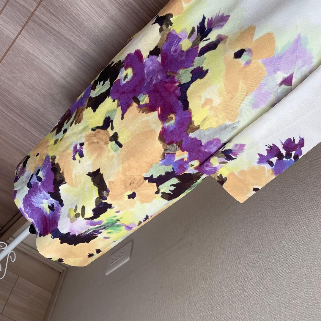 極美品 ☆GRACE CONTINENTAL ワンピース 36花柄 上品