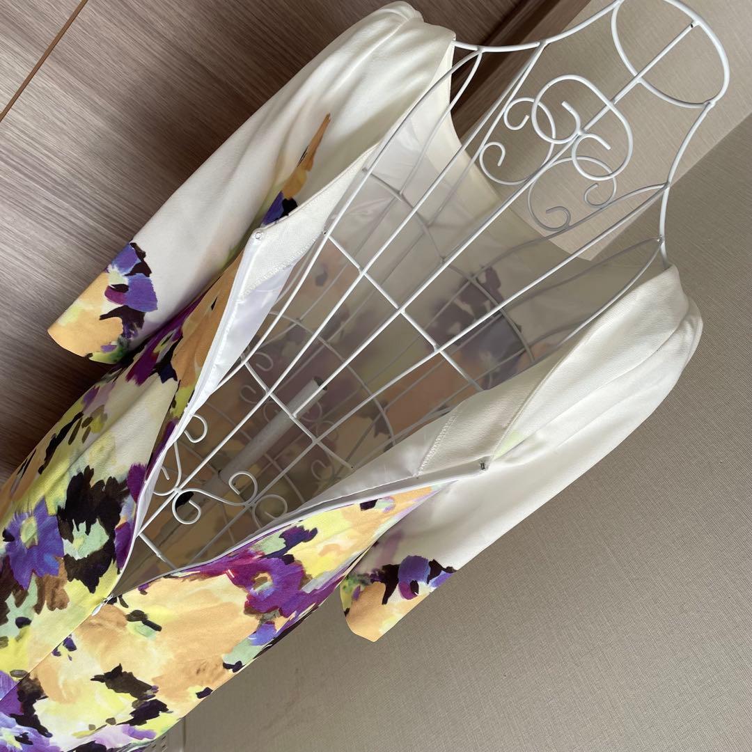 極美品 ☆GRACE CONTINENTAL ワンピース 36花柄 上品