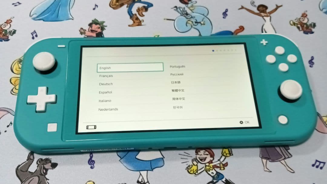 Switch　ライト　ターコイズブルー　本体