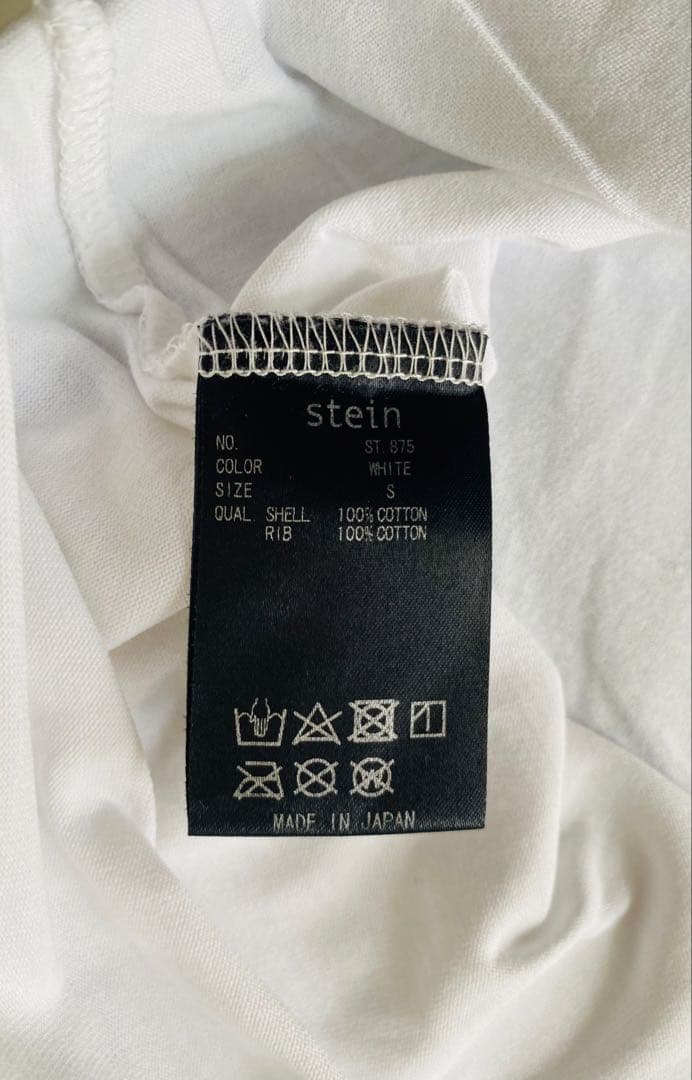 2025SS ssstein プリント Tシャツ ホワイトS 大山シュン