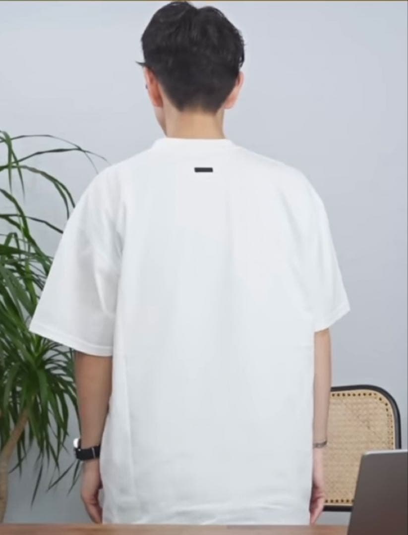 2025SS ssstein プリント Tシャツ ホワイトS 大山シュン
