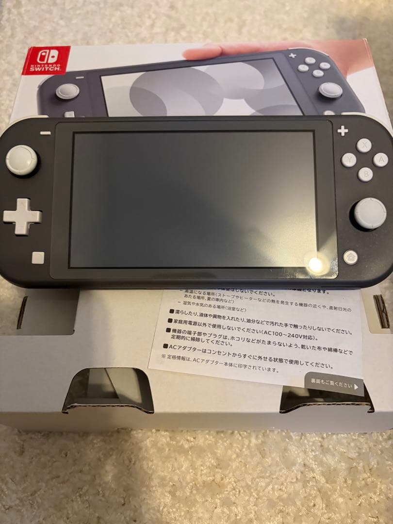 SDつきSwitchライト グレー