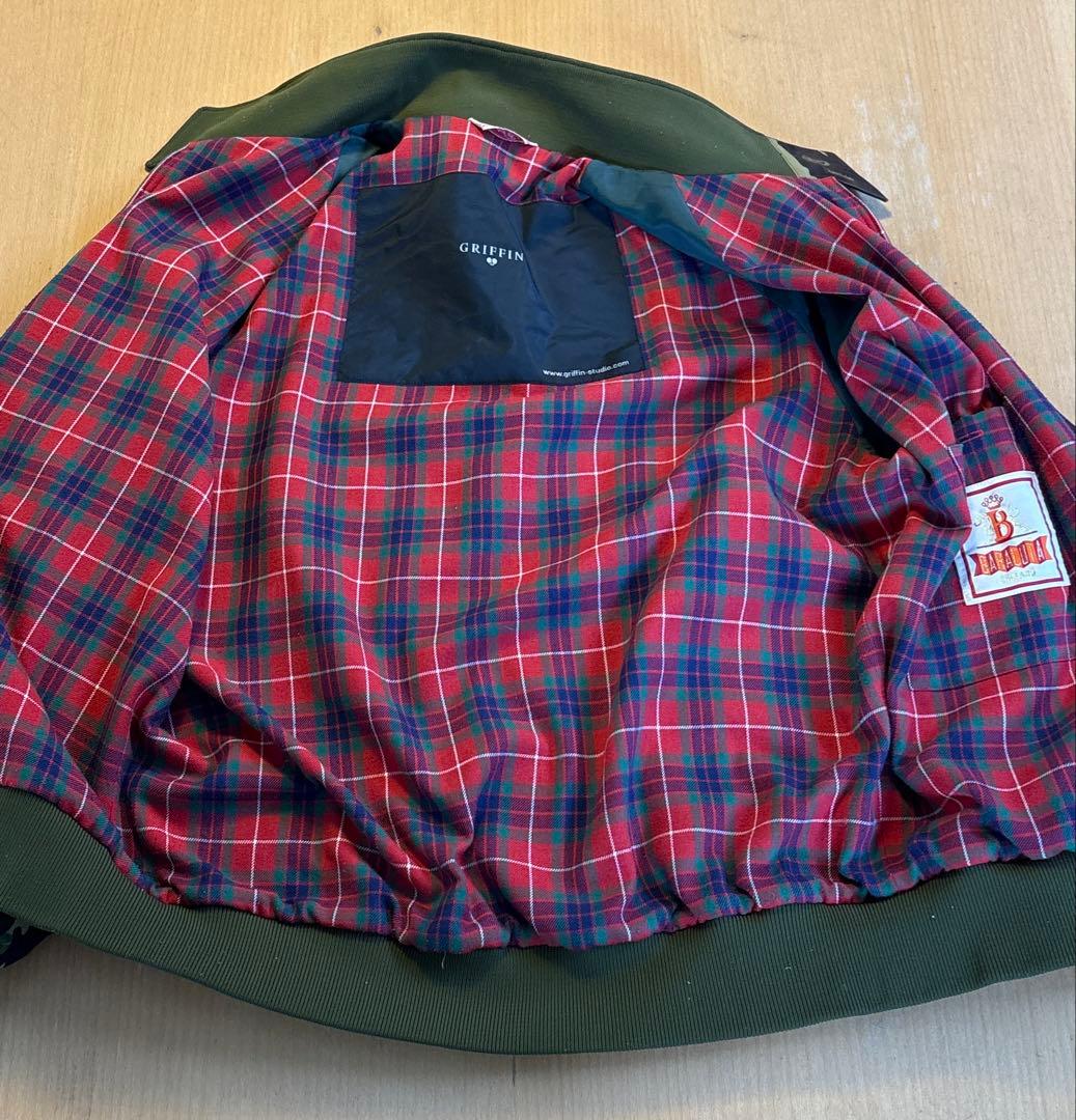【美品】BARACUTA GRIFFIN別注 UK製 size40 L G9