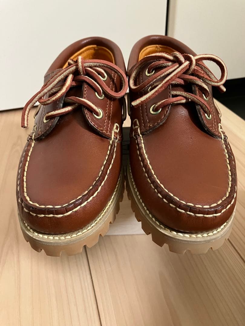 REGAL COUNTRY デッキシューズ3eye モカシン 茶