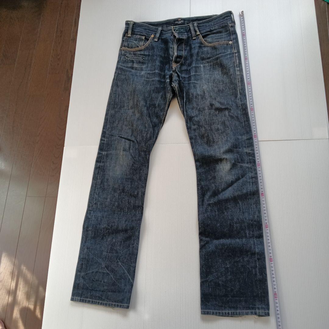 Paul Smith　JEANS　インディゴブルー　デニムパンツ　カラフルボタン