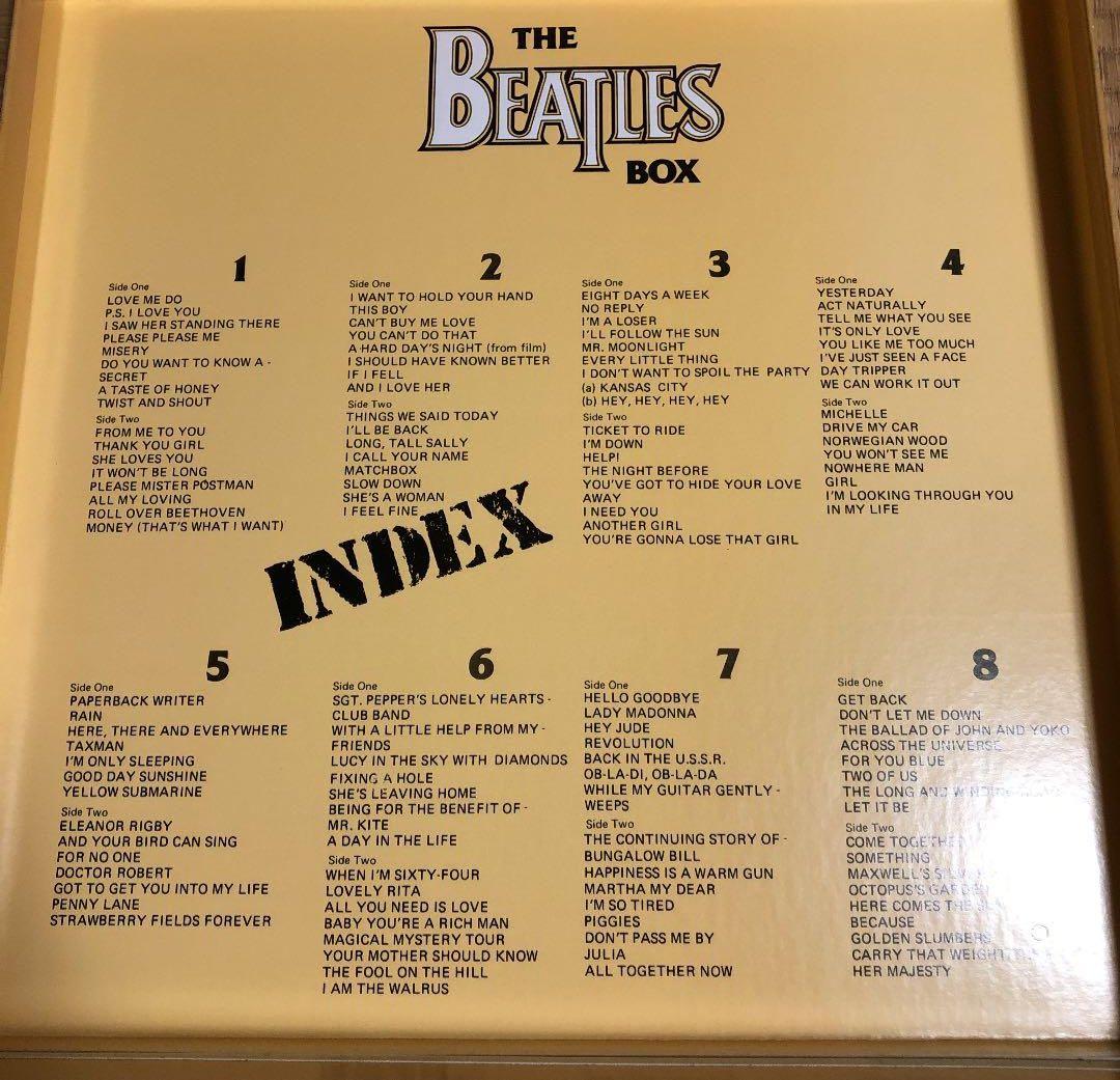 THE BEATLES BOX 8曲収録