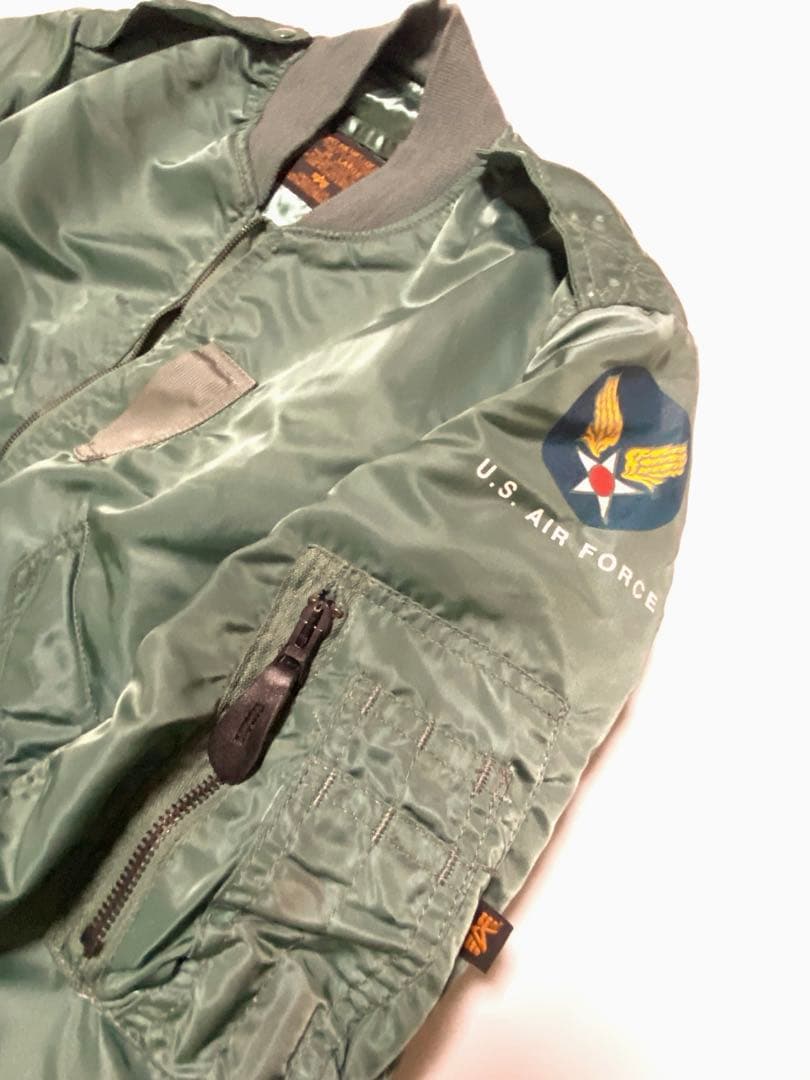 ALPHA 90s L-2B フライトジャケットUSA製 Vintage