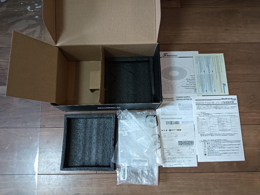 ★Seasonic FOCUS GX-850S 電源ユニット★