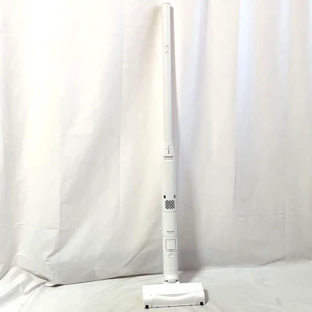 パナソニック 掃除機 コードレス スティック MC-NS100K-W ナノイーX