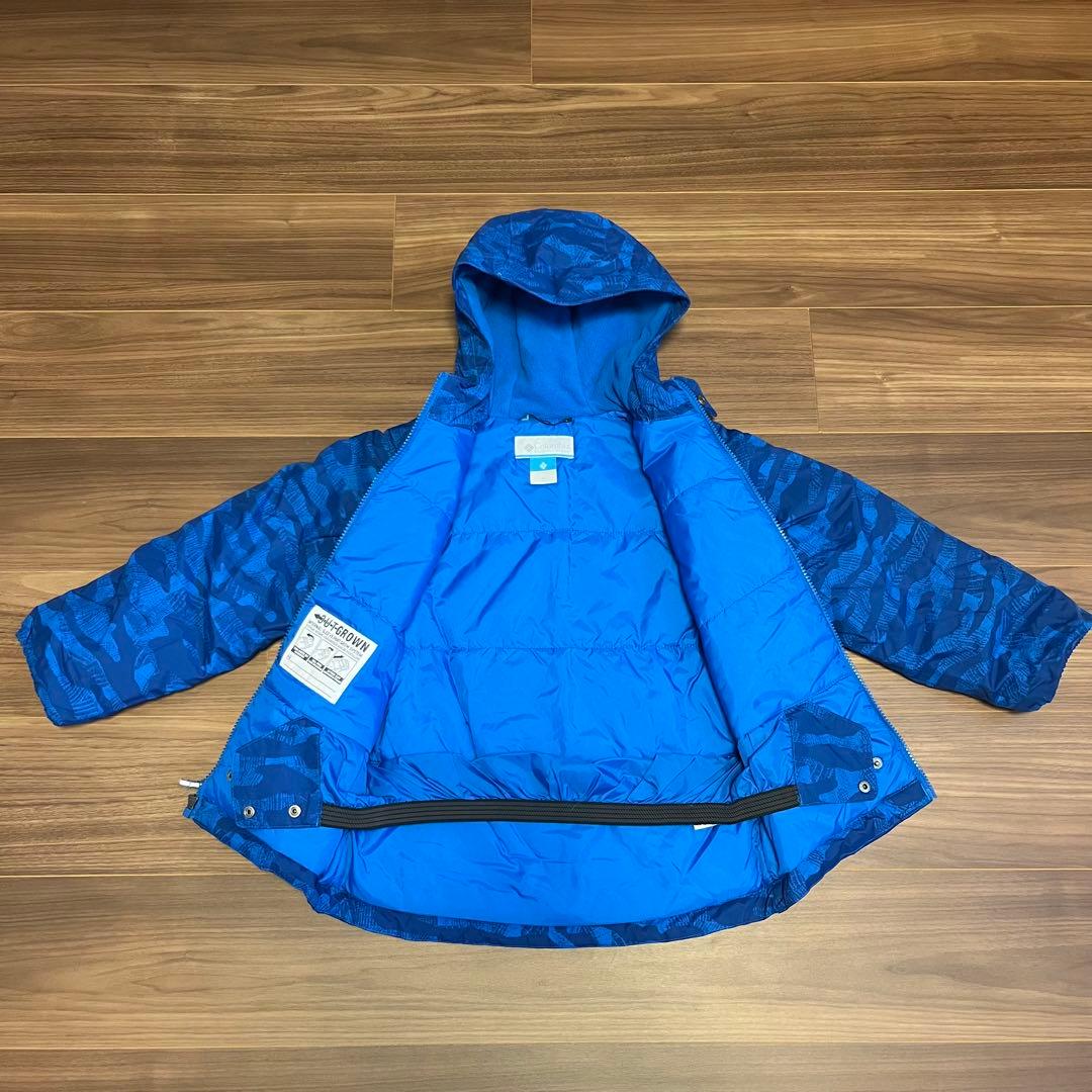 Columbiaコロンビア子ども用スキーウェア上下セット青XS120