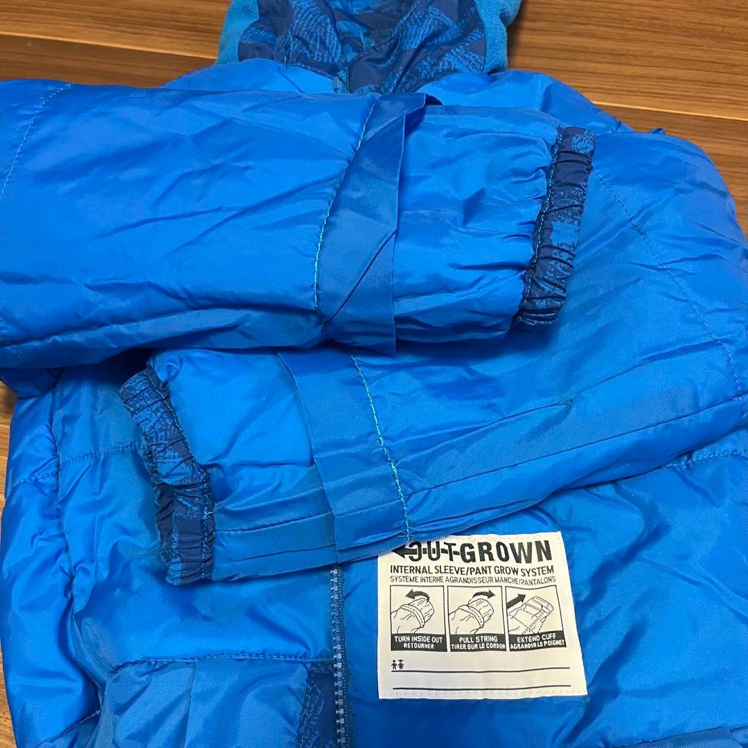 Columbiaコロンビア子ども用スキーウェア上下セット青XS120