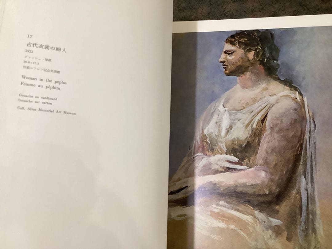 パブロ・ピカソ アートブック 青赤表紙　1964年発行　三一書房　希少品