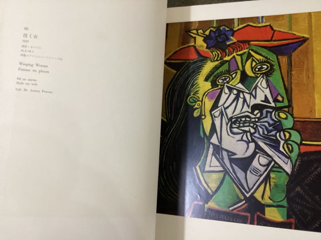 パブロ・ピカソ アートブック 青赤表紙　1964年発行　三一書房　希少品