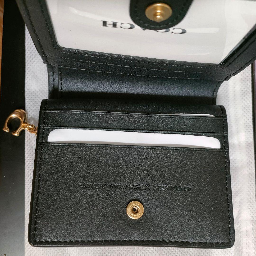 【新品】COACH☆コーチ☆二つ折り財布☆バスキアコラボ【美品】