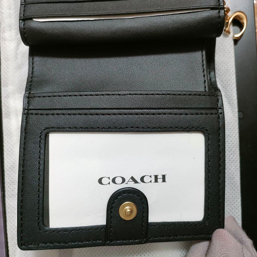 【新品】COACH☆コーチ☆二つ折り財布☆バスキアコラボ【美品】