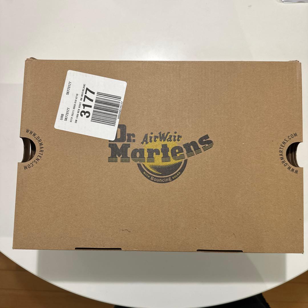 Dr. Martens ホワイト ワークブーツ