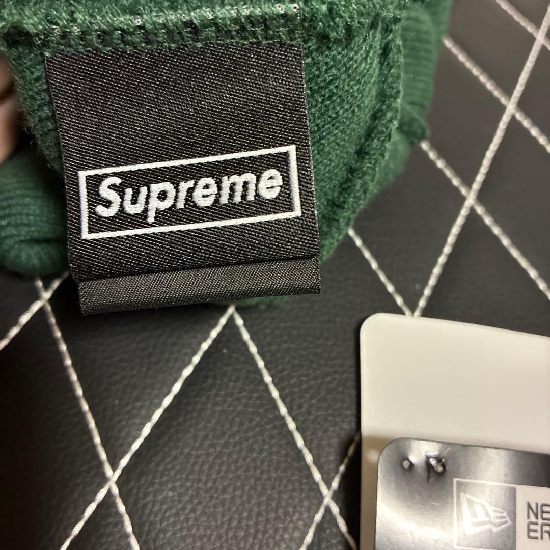 g*k様 Supreme ニューエラ　ボックスロゴビーニー　ダークパイン　22f